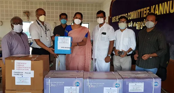 'ഫോക്ക് ' കോവിഡ് പ്രതിരോധ മെഡിക്കൽ ഉപകരണങ്ങൾ കൈമാറി