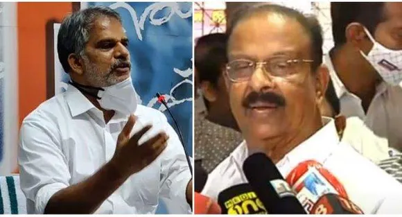 കനക സിംഹാസനത്തില്‍ കയറി ഇരിക്കുന്നവന്‍ കനകനോ ശുംഭനോ ശുനകനോ ? എ വിജയരാഘവനെ പരിഹസിച്ച് കെ സുധാകരന്‍