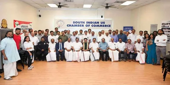 ജോസ് കെ മാണി എംപിയ്ക്ക് സൗത്ത് ഇന്ത്യൻ യുഎസ്‌ ചേംബർ ഓഫ് കോമേഴ്‌സ് ഉജ്ജ്വല സ്വീകരണം നൽകി