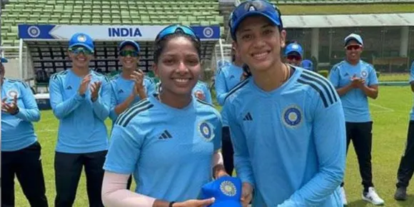 കേരളത്തിന്റെ മി​ന്നു മിന്നി, ഇ​ന്ത്യ​ക്ക് തകർപ്പൻ ജ​യം