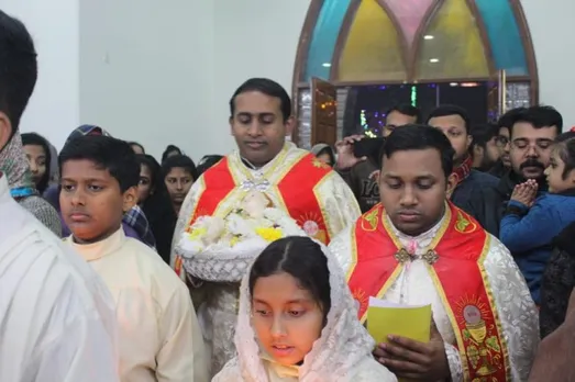 ജസോള ഫാത്തിമാതാ ദേവാലയത്തിലെ തിരുപ്പിറവി പാതിരാ കുർബാന