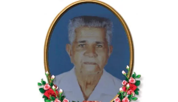 പൈകയിലെ ആദ്യകാല വ്യാപാരിയും എ വണ്‍ ഹോട്ടല്‍ ഉടമയുമായ കെ.കെ. നാരായണന്‍ നിര്യാതനായി