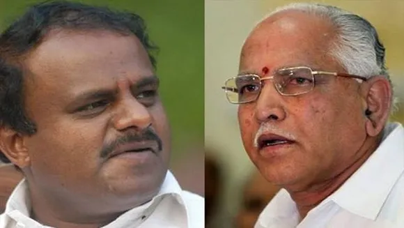 കര്‍ണ്ണാടകയില്‍ കുമാരസ്വാമി സര്‍ക്കാര്‍ വീഴുന്നു ? സര്‍ക്കാര്‍ രൂപീകരിക്കാന്‍ യെദൂരപ്പ നെട്ടോട്ടത്തില്‍ ! വിമതര്‍ക്കെതിരെ അയോഗ്യതാ നീക്കവും