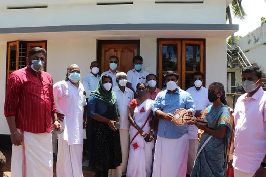 "തുണ ഭവന പദ്ധതി" ; താക്കോൽ ദാനം നിർവ്വഹിച്ചു