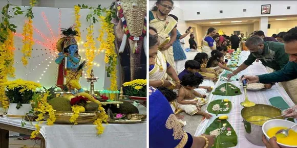 കർണികാരങ്ങൾ പൂത്തിറങ്ങിയ കെ എച് എൻ എ വിഷു ആഘോഷം