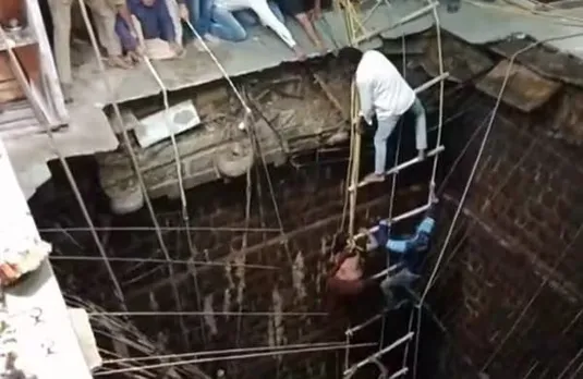 മധ്യപ്രദേശില്‍ രാമനവമി ആഘോഷത്തിനിടെ ക്ഷേത്രക്കുളം തകര്‍ന്നു, 13 പേര്‍ മരിച്ചു