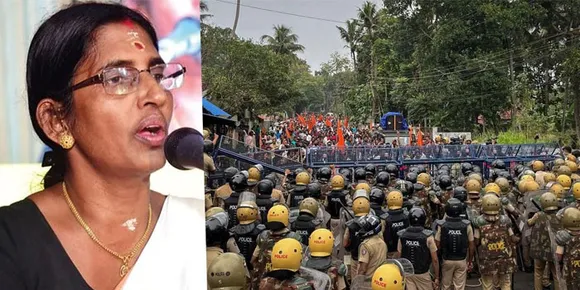 വിഴിഞ്ഞത്തെ മതസൗഹാര്‍ദ്ദം തകര്‍ക്കാന്‍ ശ്രമിച്ചു; കെപി ശശികലക്കെതിരെ പൊലീസ്; വിലക്ക് ലംഘിച്ച് മാര്‍ച്ച് നടത്തിയ 700 പേര്‍ക്കെതിരെ കേസ്