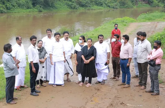 മീനച്ചിലാർ ശുചികരണ പ്രവർത്തനങ്ങൾ വിലയിരുത്തി ജോസ് കെ മാണി എംപി