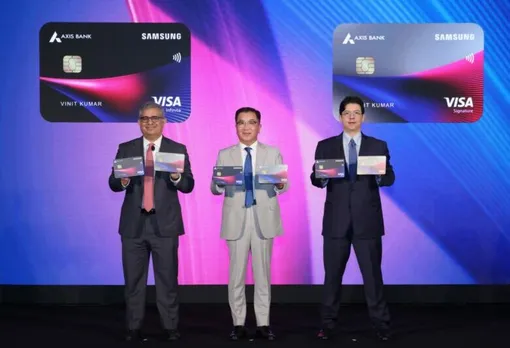 സാംസങ് ആക്സിസ് ബാങ്ക് ക്രെഡിറ്റ് കാര്‍ഡ് അവതരിപ്പിച്ചു