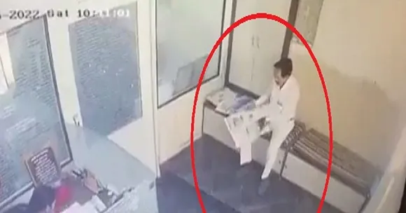 പല്ലുവേദനയെ തുടര്‍ന്ന് ക്ലിനിക്കിലെത്തി, പത്രം വായിച്ചുകൊണ്ടിരിക്കെ കുഴഞ്ഞുവീണു; വ്യവസായിക്ക് ദാരുണാന്ത്യം! വീഡിയോ പ്രചരിക്കുന്നു