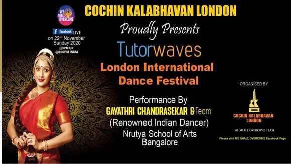 കൊച്ചിൻ കലാഭവൻ ലണ്ടൻ അന്താരാഷ്ട്ര നൃത്തോത്സവത്തിന് ലണ്ടനിൽ തിരശീല ഉയർന്നു