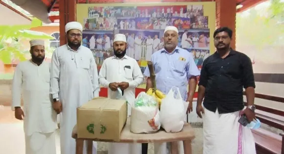 എസ്‌വൈഎസ് പട്ടാമ്പി സോൺ വൃദ്ധജന സംരക്ഷണ കേന്ദ്രത്തിലേക്ക് വിഭവ സമർപ്പണം നടത്തി