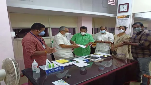 കമ്മ്യൂണിറ്റി കിച്ചണിലേക്ക് സഹായവുമായി റാന്നി പ്രവാസി സംഘം കുവൈറ്റ്