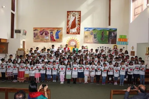 ഡബ്ലിൻ സീറോ മലബാർ സഭയിൽ കുട്ടികളുടെ പ്രഥമ ദിവ്യകാരുണ്യ സ്വീകരണം