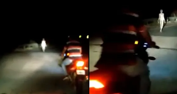 വിജനമായ റോഡില്‍ കൂരിരുട്ടില്‍ നടന്നു നീങ്ങിയ 'വിചിത്ര' സ്ത്രീ രൂപം സൃഷ്ടിച്ച പൊല്ലാപ്പ് അങ്ങ് നാസ വരെയെത്തിയപ്പോള്‍ ? ഒടുവില്‍ ബൈക്ക് വെളിച്ചത്തില്‍ കാര്യങ്ങള്‍ വ്യക്തമായപ്പോള്‍ സംഭവിച്ചത് !