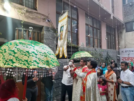 ഡല്‍ഹി ജനക് പുരി സെൻറ് തോമസ് ചർച്ച് ഇടവക തിരുനാൾ കൊടിയേറി