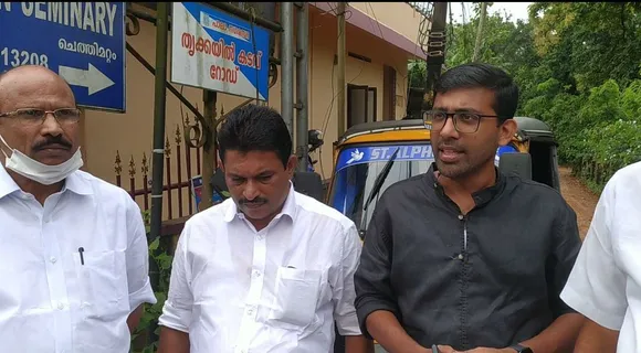 തൃക്കയില്‍ കടവ് റോഡിൽ പാറമക്ക് നിരത്തി ചെളിക്കുണ്ട് ഒഴിവാക്കിയെന്ന നഗരസഭയുടെ അവകാശവാദം ശുദ്ധ തട്ടിപ്പ്: കോൺഗ്രസ് പാലാ മണ്ഡലം കമ്മിറ്റി