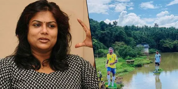 ഈ വാര്‍ത്ത ഒളിമ്പിക്സ് വെബ്സൈറ്റില്‍ പ്രസിദ്ധീകരിച്ചിട്ടുണ്ട്. ഇത് കേരളത്തിന് അഭിമാനമല്ലേ? പുള്ളാവൂര്‍ പുഴയില്‍ സ്ഥാപിച്ച മെസിയുടെയും നെയ്മറിന്റെയും കട്ടൗട്ടുകള്‍ നീക്കം ചെയ്യരുതെന്ന് ആവശ്യപ്പെട്ട് നടി രഞ്ജിനി