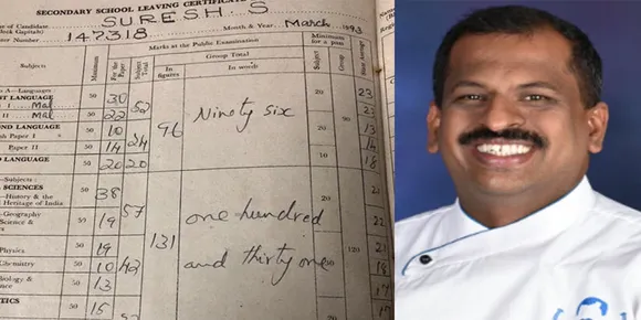 പത്താം ക്ലാസില്‍ മാര്‍ക് കുറഞ്ഞതില്‍ വിഷമം വേണ്ടെന്ന് സ്വന്തം മാര്‍ക്ക് ലിസ്റ്റ് പങ്കുവെച്ച്‌ ഷെഫ് പിള്ള