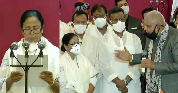 ബംഗാൾ മുഖ്യമന്ത്രിയായി മമത ബാനർജി സത്യപ്രതിജ്ഞ ചെയ്ത് അധികാരമേറ്റു; 400 ഓളം ബിജെപി പ്രവർത്തകരും കുടുംബങ്ങളും ബംഗാളിൽ നിന്ന് അസമിലേയ്ക്ക് പലായനം ചെയ്ത് എത്തിയതായി അസം മന്ത്രി