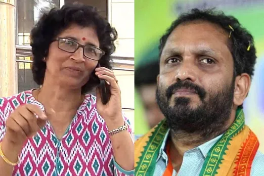 മേ‍ഴ്സിക്കുട്ടന്‍റെ പിഎ യ്ക്ക് സ്വര്‍ണക്കടത്തുമായി ബന്ധമുണ്ടെന്ന് കെ സുരേന്ദ്രന്‍; മാനനഷ്ടടത്തിന് കേസ് കൊടുത്ത് മേഴ്‌സിക്കുട്ടന്‍, ഒരു കോടി രൂപ നഷ്ടപരിഹാരം നല്‍കണം, പരസ്യമായി മാപ്പുപറയണമെന്ന് ആവശ്യം