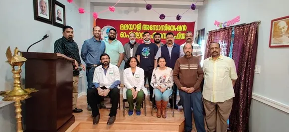 കോവിഡ് വാക്സിൻ നൽകിയ അമേരിക്കയിലെ ആദ്യ മലയാളി അസോസിയേഷനായി  മാപ്പ്: അഭിനന്ദന പ്രവാഹവുമായി ഫിലാഡൽഫിയാ മലയാളികൾ
