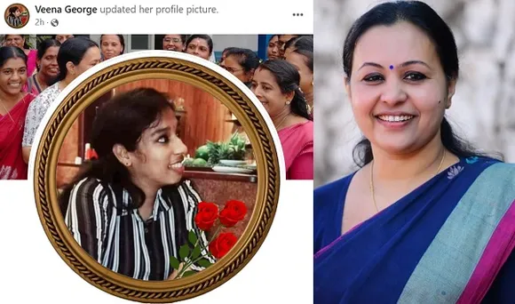 ഡോ.വന്ദനയുടെ ചിത്രം പ്രൊഫൈൽ പിക്ചറാക്കി ആരോഗ്യമന്ത്രി വീണാ ജോർജ്