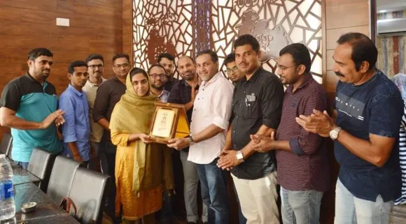 ദുബൈയിലെത്തിയ മലപ്പുറം മുനിസിപ്പൽ കൗൺസിലർക്ക് സ്വീകരണം നൽകി