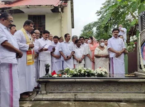 കെ.എം മാണി സ്മരണയിൽ പാലാ. കത്തീ‍ഡ്രല്‍ ദേവാലയത്തിലും കരിങ്ങോഴയ്ക്കല്‍ വീട്ടിലും ശുശ്രൂഷകള്‍ നടന്നു. മന്ത്രി റോഷി അഗസ്റ്റിന്‍ ഉള്‍പ്പെടെ കേരള കോണ്‍ഗ്രസ് നേതാക്കളും പ്രവര്‍ത്തകരും പ്രാര്‍ഥനയോടെ അണിനിരന്നു