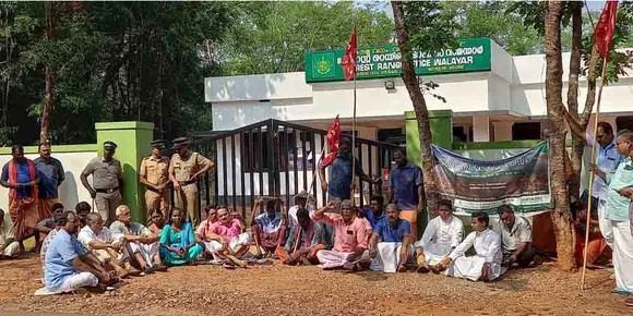 കാട്ടാനശല്യം: മലമ്പുഴ ഫോറസ്റ്റ് റെയ്ഞ്ച് ഓഫീസ് ഉപരോധിച്ചു