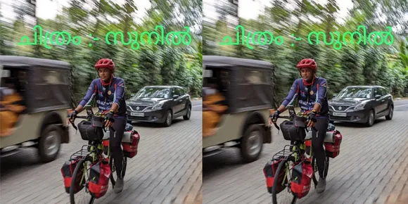 ഫായിസ് സൈക്കിൾ ചവിട്ടുകയാണ്; തിരുവനന്തപുരത്തു നിന്ന് ലണ്ടനിലേയ്ക്ക്