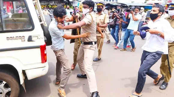 മലപ്പുറം പോലീസ് അതിക്രമം:ജനാധിപത്യ പ്രതിഷേധങ്ങളെ പോലീസ് കടന്നാക്രമിക്കുന്നു - ഷംസീർ ഇബ്റാഹിം