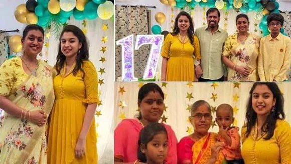 മകളുടെ പതിനേഴാം പിറന്നാളില്‍ തിളങ്ങി നടി റോജ