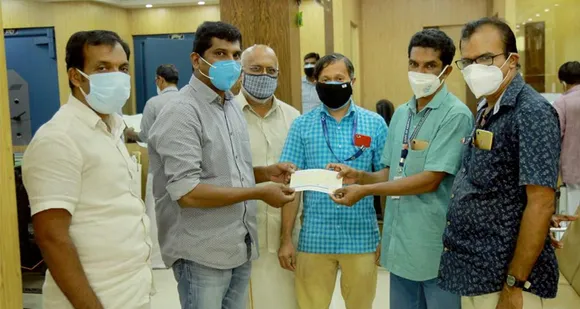 മുഖ്യമന്ത്രിയുടെ ദുരിതാശ്വാസ നിധിയിലേക്ക് സഹകരണ സ്ഥാപനം വക 7ലക്ഷം രൂപ കൈമാറി
