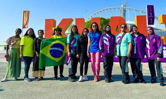 ഫിഫ വേൾഡ് കപ്പിലെ ക്യൂഗെറ്റ് വോളന്റീയർമാർ... ഫുട്ബോൾ പൂരമഹോത്സവത്തിന് പൂരനഗരിക്കാരും...