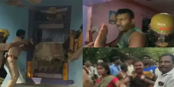 മൂന്നുദിവസമായി വീട് അടച്ചിട്ട് പൂജ; പൊലീസെത്തിയപ്പോൾ ചോര ഒലിച്ച നിലയിൽ കുടുംബാംഗങ്ങൾ, തമിഴ്നാട്ടിൽ ആറുപേർ അറസ്റ്റിൽ