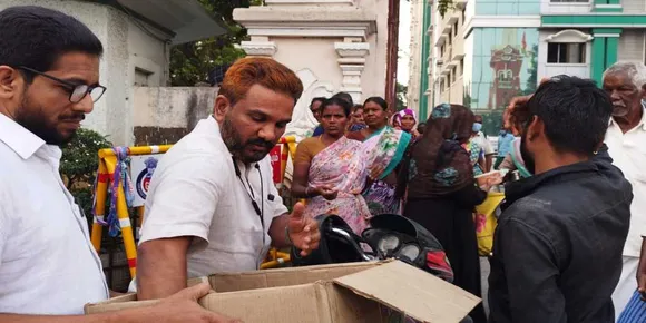 ചെന്നൈ രാജീവ് ഗാന്ധി ഗവൺമെന്റ് ഹോസ്പിറ്റലിലെ സുന്നി സംഘടനകളുടെ ഭക്ഷണ വിതരണം ശ്രദ്ധ നേടുന്നു