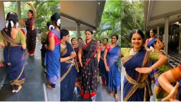 വിദ്യാർത്ഥികൾക്കൊപ്പം ചുവടുവയ്ച്ച് ശോഭന