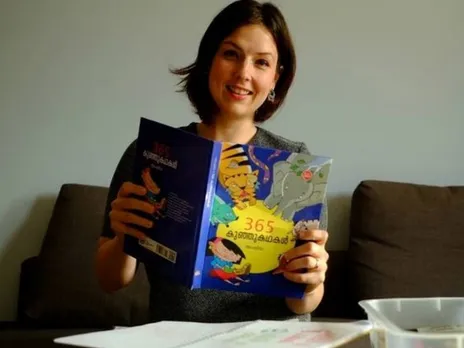 മറുനാട്ടുകാരെ മലയാളം പഠിപ്പിക്കുന്ന 'എലിക്കുട്ടി മദാമ്മ' ! മലയാളിയെ വിവാഹം കഴിച്ചത് മുതല്‍ മലയാളം പഠിക്കണമെന്ന വാശിയായി. രണ്ടുവർഷം കൊണ്ട് മലയാളഭാഷയിൽ പ്രാവീണ്യയായി