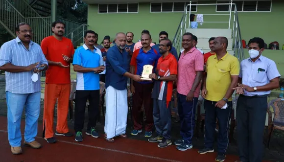 സംസ്ഥാന മാസ്റ്റേഴ്സ് അത് ലറ്റിക് മീറ്റിലെ സ്വർണമെഡൽ ജേതാക്കളെയും റോളർ സ്കേറ്റിംഗ് ജേതാക്കളെയും ആദരിച്ചു