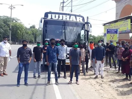 ലോക്ക്ഡൗണില്‍ കുടുങ്ങിയ മലയാളി വിദ്യാര്‍ത്ഥികളുമായി പഞ്ചാബിലെ ഭട്ടിന്‍ഡയില്‍ നിന്ന് തിരുവനന്തപുരത്തേക്ക് ബസ് പുറപ്പെട്ടു; ജലന്ധറില്‍ നിന്നുള്ള ട്രെയിന്‍ മേയ് 19ന് പുറപ്പെടും; യാത്രാച്ചെലവ് പഞ്ചാബ് സര്‍ക്കാര്‍ വഹിക്കും