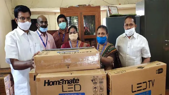 ഡാലസ് സെന്റ് പോള്‍സ് മര്‍ത്തോമാ ചര്‍ച്ച് ടെലിവിഷന്‍ വിതരണം ചെയ്തു