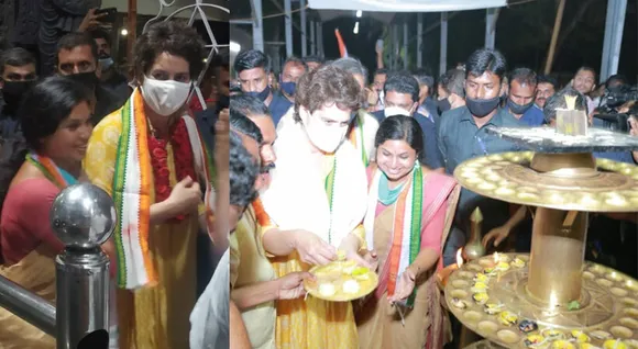 കഴിഞ്ഞു പോയ മണിക്കൂറുകള്‍ സ്വപ്നമല്ല ;ഇന്ത്യക്കു വേണ്ടി ജീവന്‍ ബലികഴിച്ച രാജീവിന്റെ മകള്‍ , ഇന്ദിരയുടെ കൊച്ചു മകള്‍,  പിറക്കാതെ പോയ ഒരു സഹോദരിയുടെ സ്‌നേഹവും സാന്ത്വനവും ഞാന്‍ അറിഞ്ഞു, അനുഭവിച്ചു;  ക്ഷേത്ര ദര്‍ശനത്തിനിടെ വീണയുടെ സാരിക്ക് തീപിടിച്ചു, ചേര്‍ത്ത് പിടിച്ച് പ്രിയങ്ക !