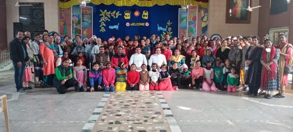 ഫരീദാബാദ് രൂപത നഴ്സസ് ഗിൽഡിൻ്റെ നേതൃത്വത്തിൽ സാഞ്ജോപുരം കുട്ടികളുടെ വില്ലേജ് സന്ദർശിച്ചു