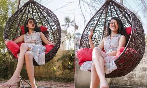 സ്റ്റൈലിഷായി ആട്ടുകസേരയില്‍ പ്രിയവാര്യര്‍ - ചിത്രങ്ങള്‍ വൈറലാകുന്നു