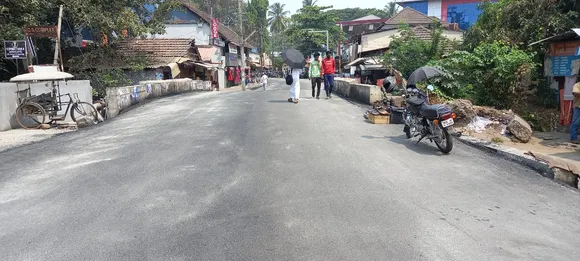 പാലക്കാട് ജംഗ്ഷന്‍ റെയിൽവേ സ്റ്റേഷനിലേക്കുള്ള റോഡുപണി പൂർത്തിയായി