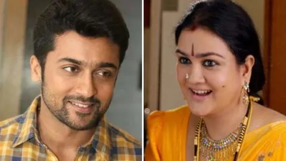 സൂര്യക്കൊപ്പം സൂരരൈ പൊട്രുവില്‍ ഉര്‍വ്വശിയും...