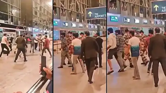 എയർപോർട്ടിൽ വെച്ച് വിജയ് സേതുപതിക്ക് നേരെ അജ്‌ഞാതന്റെ ആക്രമണം; വീഡിയോ പുറത്ത്