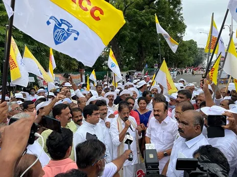 ബഫര്‍ സോണ്‍ അടക്കമുള്ള വിഷയങ്ങള്‍; കത്തോലിക്ക കോണ്‍ഗ്രസ് സെക്രട്ടേറിയറ്റ് ധര്‍ണ സംഘടിപ്പിച്ചു