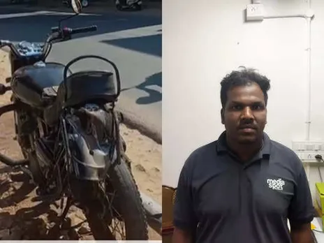 നിലമ്പൂരിൽ ലോറി ബൈക്കിലിടിച്ച്  തെറിച്ചു വീണ്  ലോറി കയറിയിറങ്ങി യുവാവിന് ദാരുണാന്ത്യം;  ലോറി നിർത്താതെ കടന്നുകളഞ്ഞു